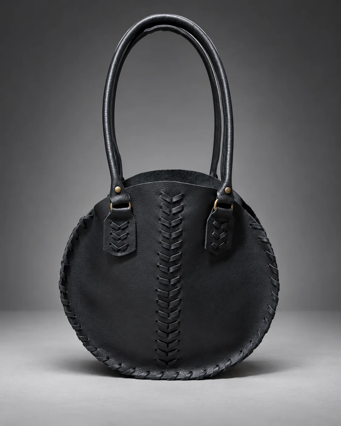 Cartera Redonda Trenzada